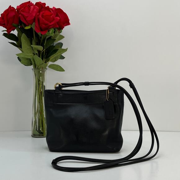 Vintage Coach Dixon Mini Bag 4124 Black USA - Picture 1 of 10